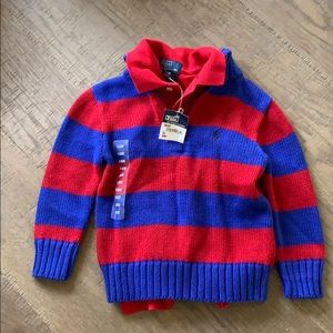 New Ralph Lauren half-zip sweater and polo